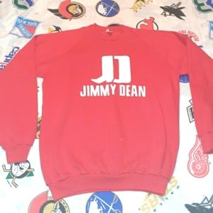 80s Jimmy Dean Vintage Promo Employee Worker Sweatshirt